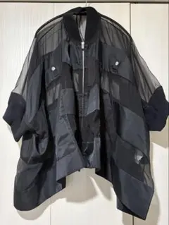 sacai シースルー ブルゾン
