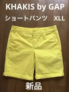 KHAKIS by GAP ショートパンツ　XLL イエロー　新品未使用品のサムネイル