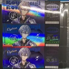 Half Anniversary 小柳ロウ ホログラムチケット風カード N