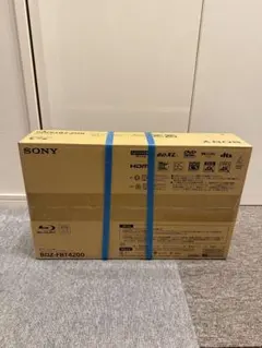 【新品未開封】BDZ-FBT4200 SONYブルーレイレコーダー(4TB)