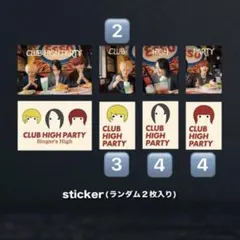 2026年最新】シンガーズハイ ステッカーの人気アイテム - メルカリ