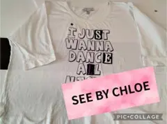 【美品】　シーバイクロエ　Tシャツ　ホワイト サイズ　M　38