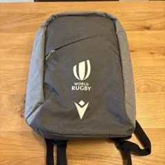 WORLD RUGBY リュック グレー ラグビー