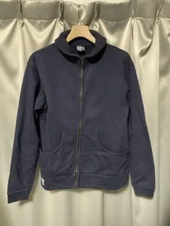 6.3新品タグ付 チャムス ショールカーディガン XXL 紫 スウェット 裏 