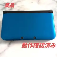 【美品】 ニンテンドー3DS LL　ブルー×ブラック 0025d