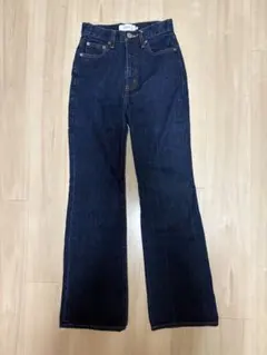 AZUL BY MOUSSYブーツカットデニム フレアデニム　ブルー