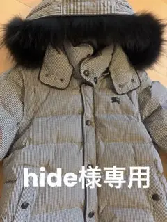 【美品】BURBERRY BLACKLABEL ダウンジャケット