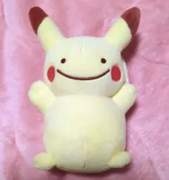 韓国限定 メタモンは変身中　ピカチュウ　メタモン　ぬいぐるみ　事前予約限定 韓国限定 メタモンは変身中 ピカチュウ メタモン ぬいぐるみ - メルカリ