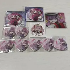 東京エイリアンズ　オンラインくじ　明明　撫子ライカ　缶バッジ　アクリルスタンド 東京エイリアンズ 撫子ライカ オンラインくじ アクリルスタンド 缶