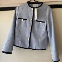 ⭐︎新品⭐︎techichi テチチ ノーカラージャケット フリーサイズ