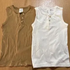 H&M ベビー タンクトップ 2枚セット 86cm