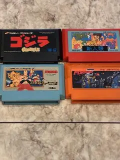 【動作確認済】ファミコンソフト 4本セット