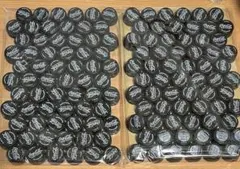 ペットボトルキャップ　黒色　コーラゼロ　132個