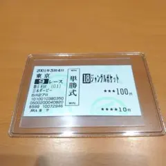 タニノギムレット 日本ダービー 現地購入的中単勝馬券 - メルカリ