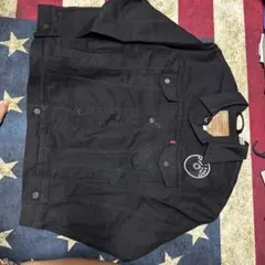 LEVI'S PREMIUM ブラックデニムジャケット L