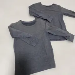 UNIQLO HEATTECH グレー 肌着 110