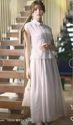 PROPORTION BODY DRESSINGストライプ フレアスカート