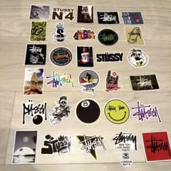 【激選】スケボー用 ステッカー オールステューシー 30枚セット