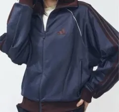 adidas Originals トラックジャケット ネイビー ブラウン