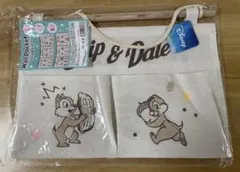 チップとデール ウォールポケット 壁掛け収納 新品 ディズニー 文房具 収納のサムネイル
