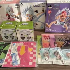ワンピース一番くじ　思い描く未来　B.D.E賞　ラストワン賞　下位賞