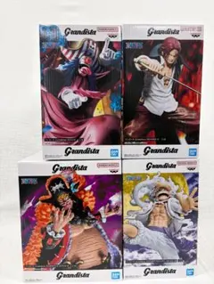 ワンピース Grandista 四皇 ルフィ シャンクス 黒ひげ バギー