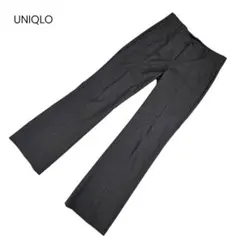 ユニクロ UNIQLO センタープレス スラックス ストレートパンツ M