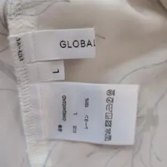 GLOBAL WORK 花柄 長袖ブラウス Lのサムネイル