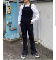 2025年最新】holiday カラー：ブラック系 サロペット・オーバーオール