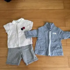 familiar ポロシャツとパンツ、ジャケット　70cm