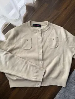 CAbaN ベージュ カーディガン 長袖　キャバン