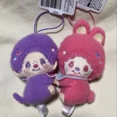 モンチッチ×マイメロディ・クロミ　おすわりぎゅっとマスコット　サンリオ