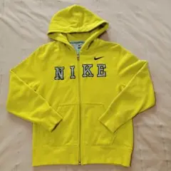 ナイキ　ジュニアパーカー　M 　イエロー