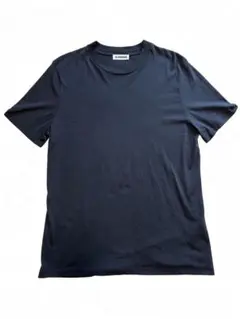 【良品】JIL SANDER 半袖Tシャツ ブラック M コットン100%