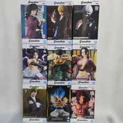 グランディスタ フィギュア まとめ売り 金木研 クラピカ 冨岡義勇 など9点