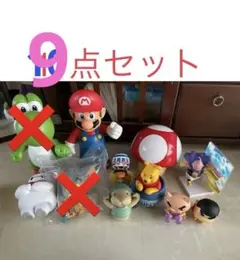 マリオ ディズニー 推しの子 スパイファミリー シナモロール など 10点
