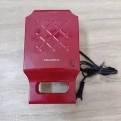 レコルトホットサンドメーカー キルト レッドのサムネイル