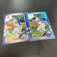 今川 優馬 ルーキーカード topps chrome & topps