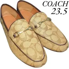 人気✨️COACH Heley ホースビット シグネチャー フラットシューズ