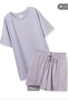 ジェラートピケ【接触冷感】モチーフ4柄ワンポイントTシャツ&ショートパンツセット