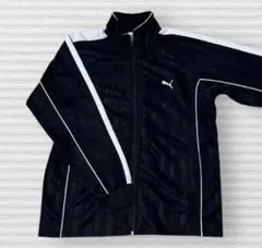 古着 メンズ ジャージ Lサイズ PUMA BLACK