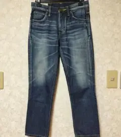 スリムフィット ダークブルーデニム M