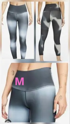 NIKE ドライフィットハイウエス卜ヨガパンツ グレーM