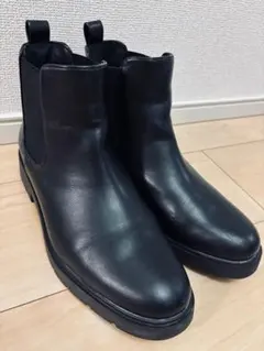 サイドゴアブーツ ブラック