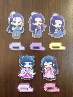 薬屋のひとりごと アクリルスタンド 壬氏 猫猫 5点セット