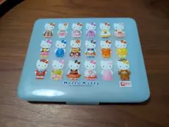 郵便局限定キティプラケース入りレターセットHello Kitty　世界　民族衣装