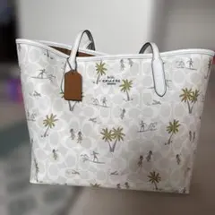 希少⭐︎coach シティートート フラプリント - メルカリ