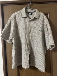 XLARGE 半袖シャツ チェック柄 Lサイズ