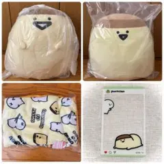 お文具といっしょ プリンさん ぬいぐるみ 特典クリアカード ブランケット お文具といっしょ プリンさん ぬいぐるみ 特典クリアカード
