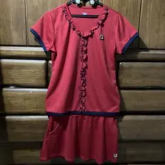 FILA フリルシャツ・スコート